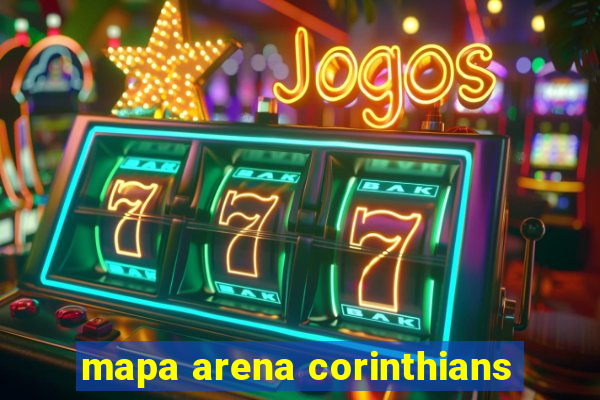 mapa arena corinthians